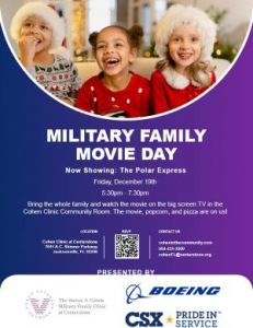 12/19: Cohen in the Community Christmas Family Movie Day