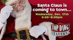 12/17: Top Dawg Tavern Santa Claus Event