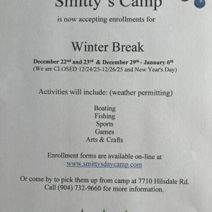 Smitty's Winter Break Camp