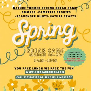 Kids Can Be Kids Spring Break Camp