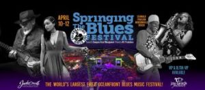 04/10 - 04/12:  Jacksonville Beach Springing the Blues Festival