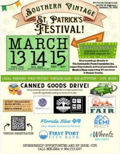 03/13-03/15: Southern Vintage St. Patrick's Festival