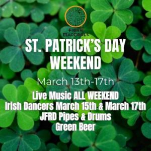 03/13-03/17: Fionn MacCool's St. Patrick's Day Weekend