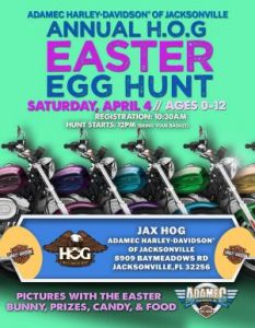 04/04: Adamec Harley-Davidson Easter Egg Hunt