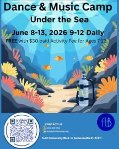 Arlington United Methodist Church and The Florida Ballet Cirque Celeste Summer Camp