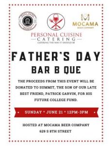 06/21: Mocama Father's day BBQ