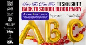 08/08: Social Society Back to School Block Party, The