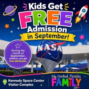 Kennedy Space Center - Kids Free September