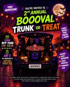 10/23: BOOval Trunk or Treat