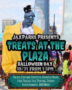 10/31: Jax Parks Treats at the Plaza