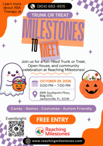 10/29: Reaching Milestones Trunk or Treat: Milestones to Meet