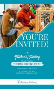 12/08: Hatcher’s Stocking Annual Stocking Stuffing Event